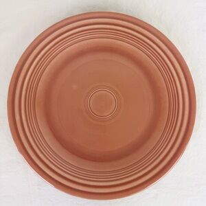 Fiesta Vintage Pink Rose Dinner Plate